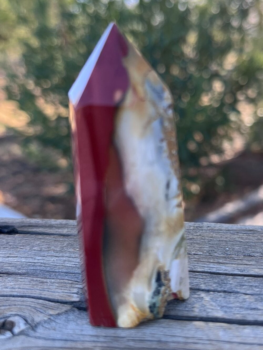 Australian Mookaite Jasper Crystal Tower